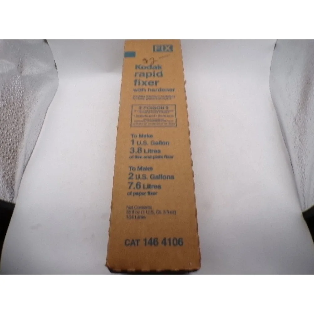 Kodak‎ Rapid Fixer with Hardener 1 Gallon Film 2 Gallon Paper CAT 146 4106 NOS